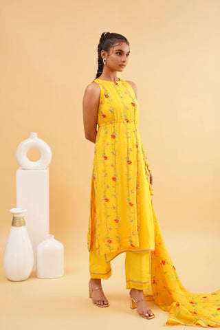 Yellow Gulzaar kurta set