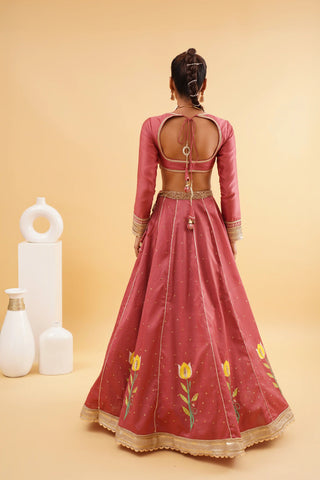 Rust Barkat Lehenga