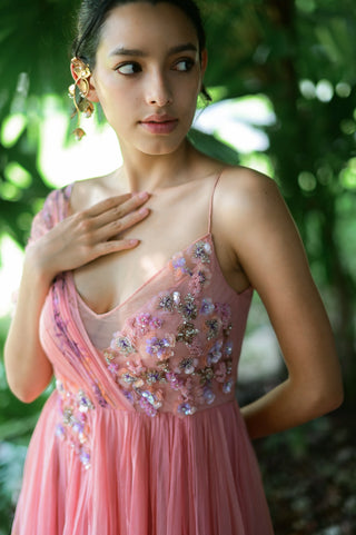 Peach Bloom Serenade Dress