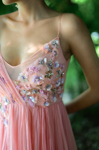 Peach Bloom Serenade Dress
