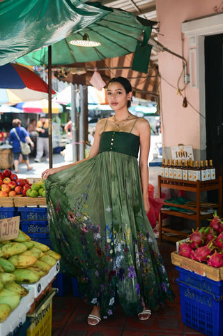 Green Lush Luxe Dress