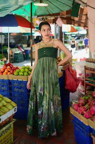 Green Lush Luxe Dress