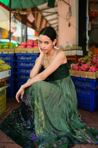 Green Lush Luxe Dress
