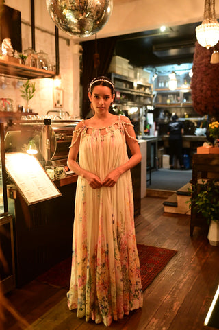 Pearl Noir Midi Dress