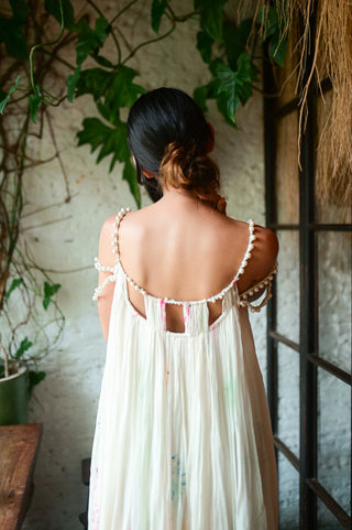 Pearl Noir Midi Dress
