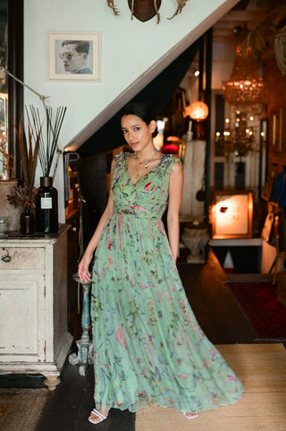 Sage Bloom Dress