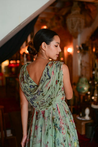 Sage Bloom Dress