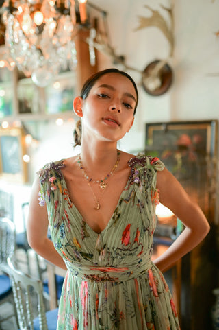 Sage Bloom Dress