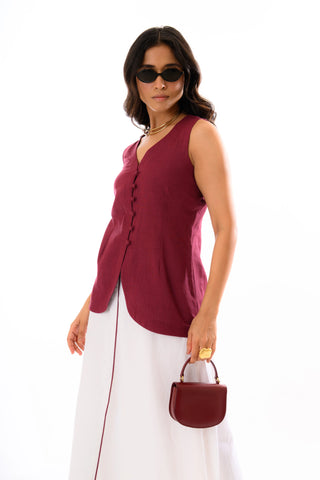 Wine & Linen Whimsy