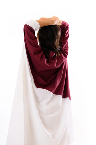 Crimson Drape Ensemble