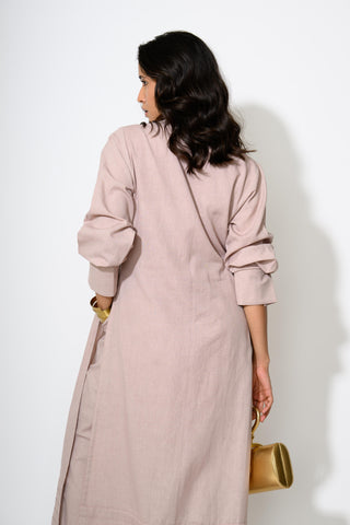 Rose Dusk Linen Set