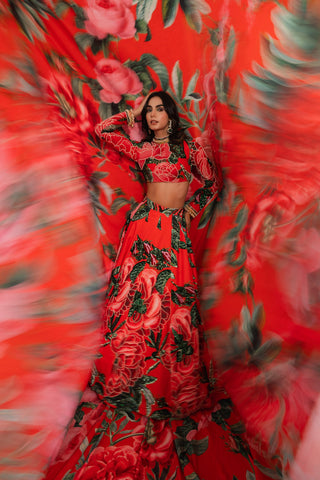 Sia Floral Lehenga