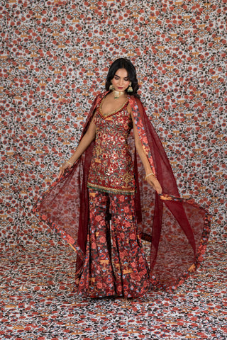 Ziana Sharara Set