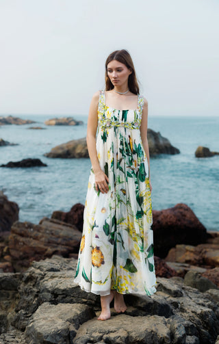 Seaside Bloom Gown