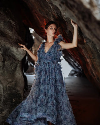 Twilight Rose Illusion Dress