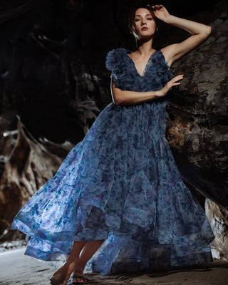 Twilight Rose Illusion Dress