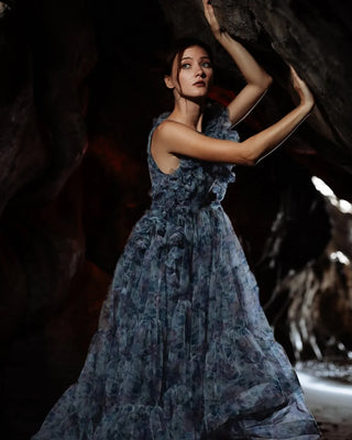 Twilight Rose Illusion Dress