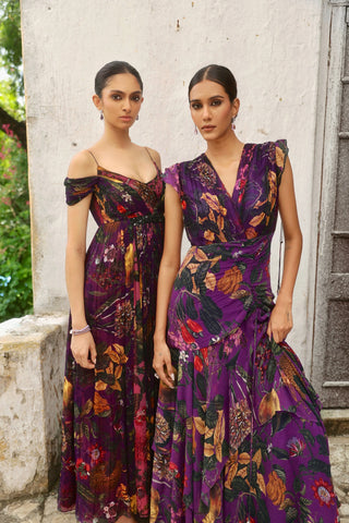 Luxe Foliage Gown