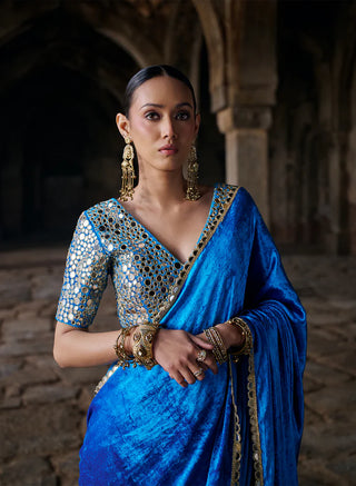 Kamya Velvet Saree