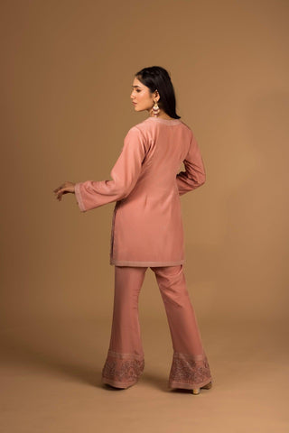 Tonal Resham Kurta Set