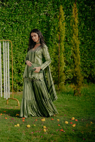 Short Kurta & Sharara Set