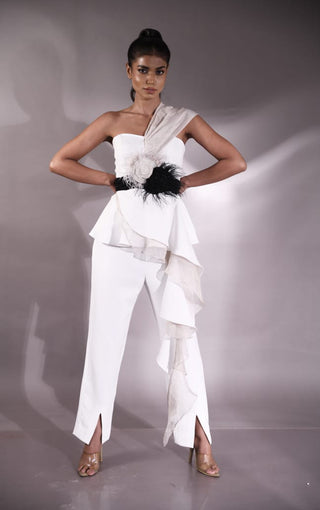 Corsage Straight Pant