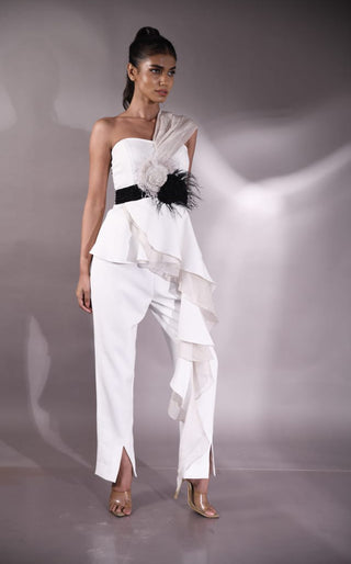 Corsage Straight Pant