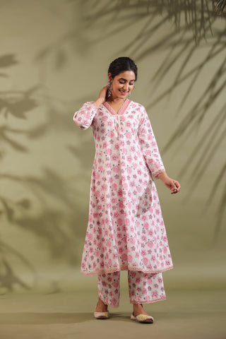 Grace A-Line Kurta Set