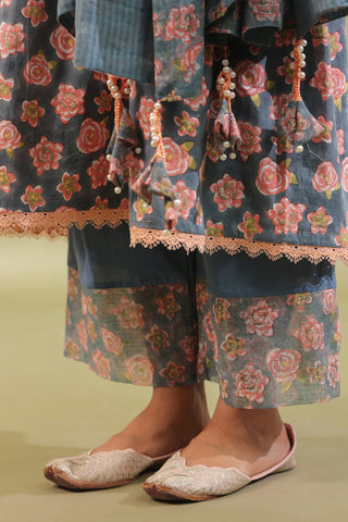 Hand Block Printed Cotton Suit Set Of 2