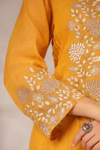 Maple Chanderi Suit Set