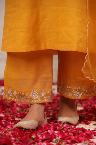 Maple Chanderi Suit Set