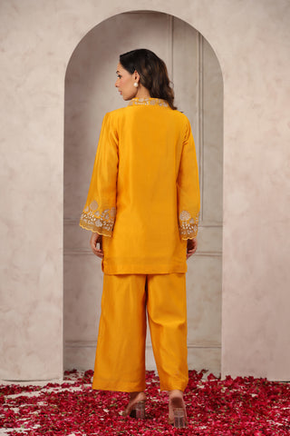 Luxurious Chanderi Silk Co-ord Set