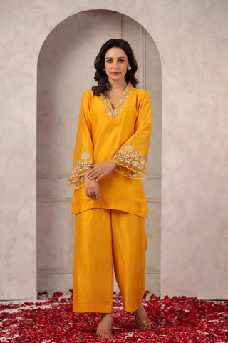 Luxurious Chanderi Silk Co-ord Set