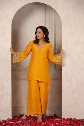 Luxurious Chanderi Silk Co-ord Set