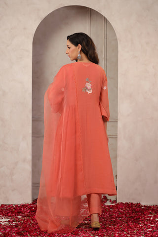 Mohena Chanderi Suit Set