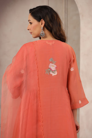 Mohena Chanderi Suit Set