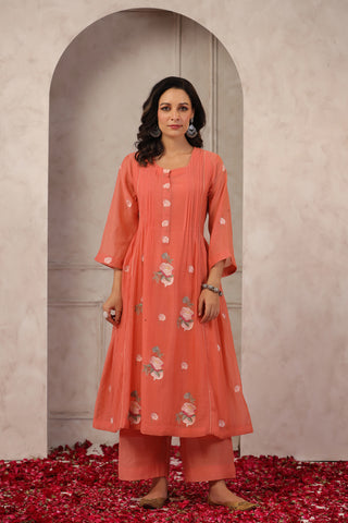 Mohena Chanderi Suit Set