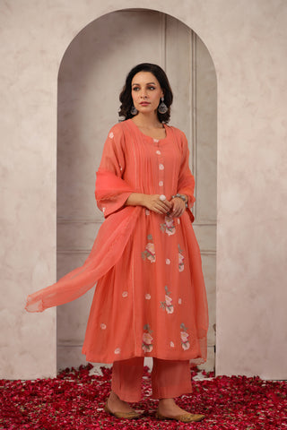 Mohena Chanderi Suit Set