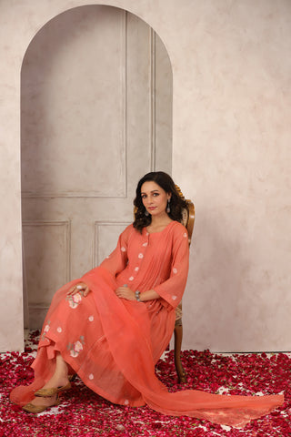 Mohena Chanderi Suit Set