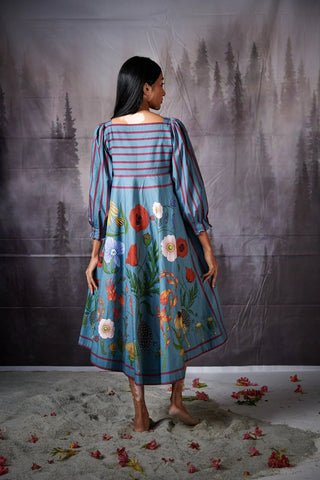 Blue Grandma Dress