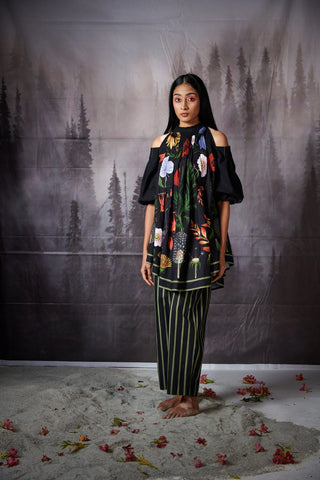 Black Grandma Co-ord Set