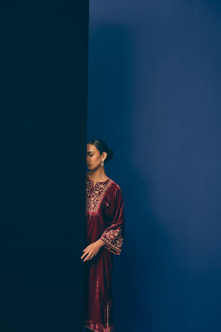 Chandni Heirloom Velvet Suit Set