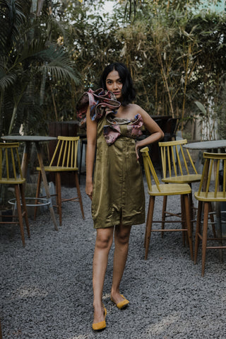 one shoulder dress