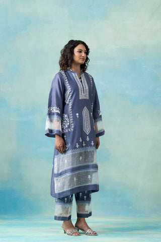 Kshitij Stripe Kurta Set