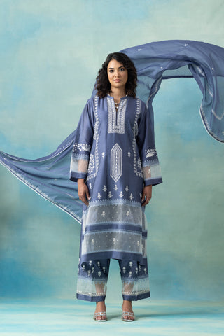 Kshitij Stripe Kurta Set