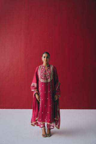 Mor Bagh Anarkali Set