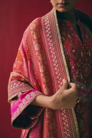 Banarasi Gulzar Kurta Set