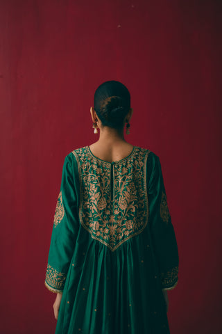 Zumurrud Anarkali Set