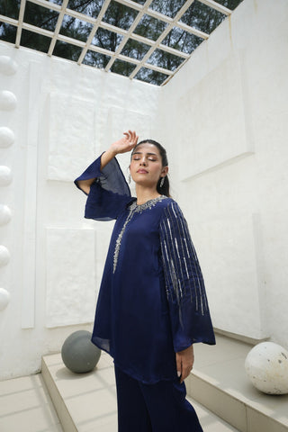 Noor Veil Kurta Set