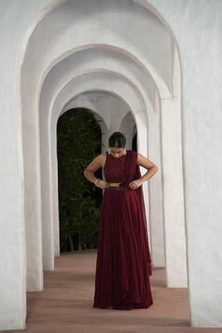 Raahi Drape Saree